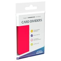 Ultimate Guard Card Dividers Standard Size (10) - Red - thumbnail