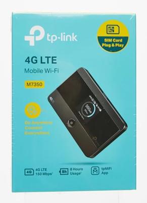 TP-Link M7350 Mi-Fi routers Zwart