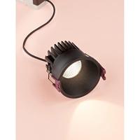 Lyora Zwarte inbouwspotBlade Ø 7,8cm - 9232115 - thumbnail