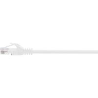 Renkforce RF-5043844 RJ45 Netwerkkabel, patchkabel CAT 5e U/UTP 0.15 m Wit Snagless 1 stuk(s) - thumbnail