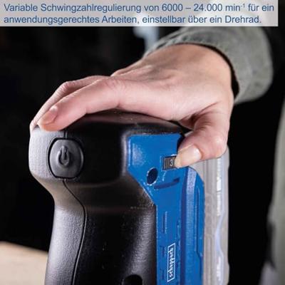 Scheppach Excentrische Accu schuurmachine 20V C-OBS125-X | zonder accu's en lader - 5909240900