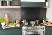 Sola Pannenset Diamond - RVS - Kookpan ø 16, 18, 20 cm & Steelpan ø 16 cm - Inductie geschikt - 4 Delig - thumbnail