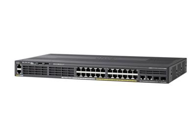 Catalyst 2960X-24PD-L - Switch - Beheerd - 24 x 101001000 (PoE+) + 2 x 10 Gigabit SFP+ - desktop, rack-uitvoering - PoE+ (370 W) Catalyst 2960X-24PD-L - Switch - Beheerd - 24 x 101001000 (PoE+) + 2 x 10 Gigabit SFP+ - desktop, rack-uitvoering - PoE+ (370 W)