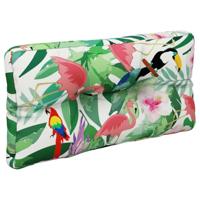 VidaXL Palletkussens 2 st stof meerkleurig - thumbnail