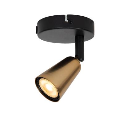 Lucide TIANA - Wandspot / Wandlamp - 1xGU10 - Wandlicht of plafonnière - Champagne kleur | Essential Lucide TIANA - Wandspot / Wandlamp - 1xGU10 - Wandlicht of plafonnière - Champagne kleur | Essential