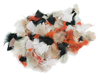 Colorations - naturlijke veren 85 gram, 750st.
