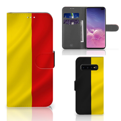 Samsung Galaxy S10 Plus | Bookstyle Case | Belgische Vlag