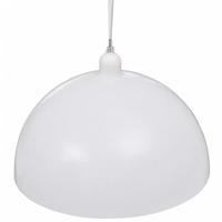VidaXL Plafondlampen in hoogte verstelbaar halfrond wit 2 st - thumbnail
