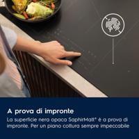 Electrolux Serie 700 EIS62453IZ Zwart Ingebouwd 60 cm Inductiekookplaat zones 4 zone(s) - thumbnail