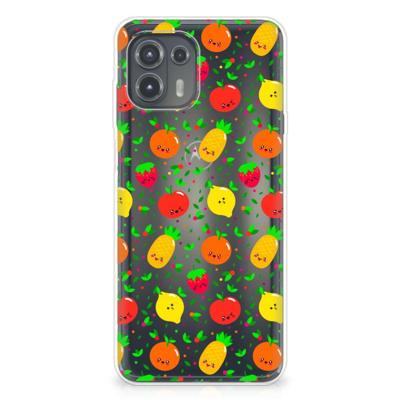 Motorola Edge 20 Lite | Siliconen Case | Fruits