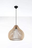 Sollux Hanglamp Aprilla Ø 43 cm hout - thumbnail