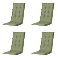 Kussen lage rug Basic groen 105 cm x 50 cm (4 stuks) Madison - Madison - thumbnail