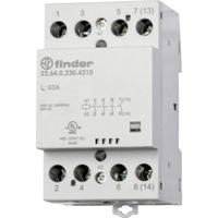 Finder 22.64.0.024.4310 Contactor 4x NO 24 V/DC, 24 V/AC 63 A Tray 1 stuk(s) - thumbnail