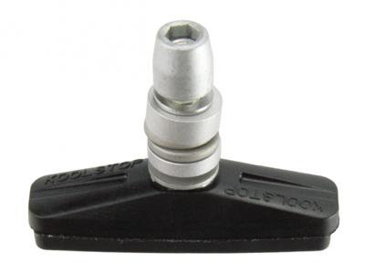Koolstop remschoenen V-brake City pad zwart (2st)
