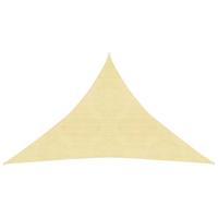 Zonnezeil 160 g/m 3x3x4,2 m HDPE beige - thumbnail