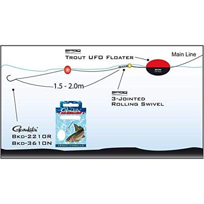Spro Troutmaster Ufo Floater 1st. 8 gr
