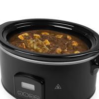 Tristar VS3920 Digitale Slowcooker 4,5L 210W Zwart/RVS - thumbnail