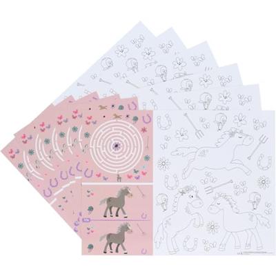 Activiteiten Placemat Happy Horses (6st)