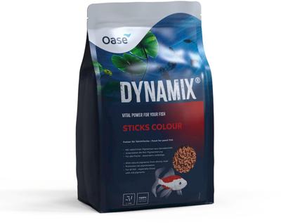 Oase DYNAMIX Sticks Colour 8L - Kleurversterkend Vijvervoer voor Levendige Vis Kleuren