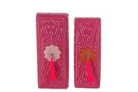 J-Line set van 2 dozen Kurt - metaal - roze - thumbnail