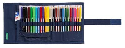 Pennenzak Benetton Cool Marineblauw 7 x 20 x 7 cm Furling 27 Onderdelen