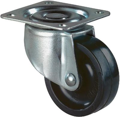 Zwenkwiel 50mm kunststof totale hoogte 68mm