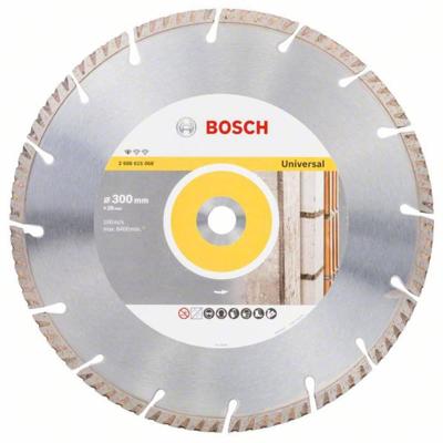 Bosch Accessories 2608615068 Standard for Universal Speed Diamanten doorslijpschijf Diameter 300 mm Boordiameter 20 mm 1 stuk(s) Bosch Accessories 2608615068 Standard for Universal Speed Diamanten doorslijpschijf Diameter 300 mm Boordiameter 20 mm 1 stuk(s)