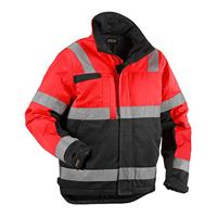 Blåkläder Winterjas High-Vis 48621811 | High Vis Rood/Zwart | Maat XL - 7330509376782 - thumbnail