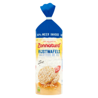 Zonnatura Rijstwafels Naturel - thumbnail