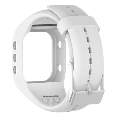Slimme horloge Silicome polsband horlogeband voor POLAR A300 (wit)