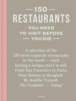 150 restaurants you need to visit before you die - Amélie Vincent - ebook - thumbnail