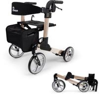 Parvum Luxo Rollator Small- Luxe dubbel opvouwbare rollator (6,9kg)-Champagne - thumbnail