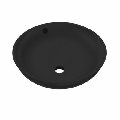 Best Design Waskom Ancona Opbouw Ø38 cm x16 cm Hoog Mat Zwart Best Design Waskom Ancona Opbouw Ø38 cm x16 cm Hoog Mat Zwart