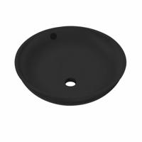 Waskom Best Design Ancona Opbouw Ø38cm x16cm Hoog Mat Zwart - thumbnail