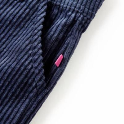 Kinderbroek 104 ribfluweel marineblauw Kinderbroek 104 ribfluweel marineblauw