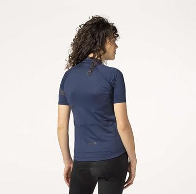 AGU Core Fietsshirt Essential Dames Deep Blue - Blauw - L AGU Core Fietsshirt Essential Dames Deep Blue - Blauw - L
