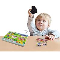 VIGA hout legpuzzel met geluid, boerderijdieren, afm 33x22,5x3 cm, 1 stuk - thumbnail