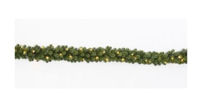 Alaskan Pine guirlande slinger 270 x 20 cm met warm LED kerstboom Holiday Tree - Holiday tree