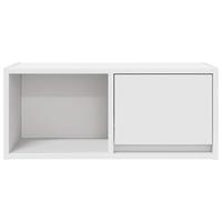 Tv-meubelen 2 st 60x31x25,5 cm bewerkt hout wit - thumbnail