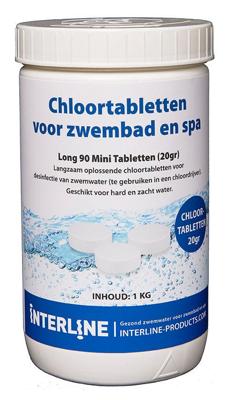 Interline Zwembad 20 Grams Chloortabletten 1 kg