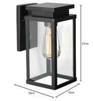 Buitenlamp jersey zwart I K.S. Verlichting - Ks verlichting - thumbnail