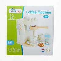 New Classic Toys houten koffiezetapparaat - wit - thumbnail