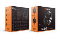 Gaming Headset met Microfoon Krom Kode 7.1 Virtual NXKROMKDE Zwart - thumbnail