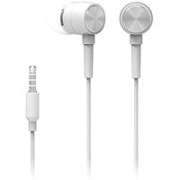 HP DHH-1111 In-ear hoofdtelefoon met volumeregeling en microfoon - wit - thumbnail
