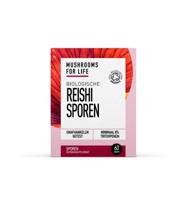 Mushrooms for Life Reishi sporen poeder bio 60 Gram - thumbnail