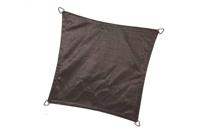 Schaduwdoek vierkant 3.6 meter antraciet - thumbnail