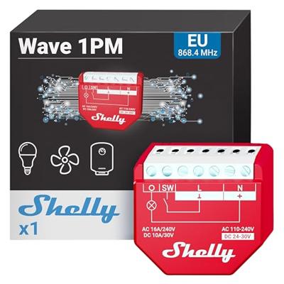 Shelly Qubino Wave 1PM - inbouwschakelaar - thumbnail