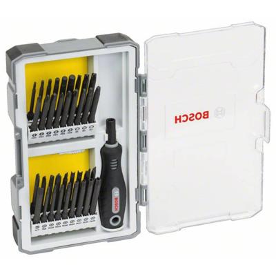 Bosch Accessories Bosch Power Tools 2607017320 Bitset 37-delig Plat, Kruiskop Phillips, Kruiskop Pozidriv, Zesrond-TX BO, Tri-Wing, Spanner, Binnen-vierkant