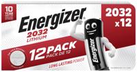 Energizer Knoopcel CR2032 3 V 12 stuk(s) 240 mAh Lithium - thumbnail