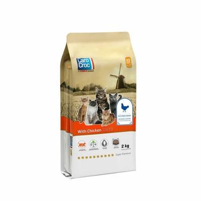 Carocroc kat kip kattenvoer 2 KG